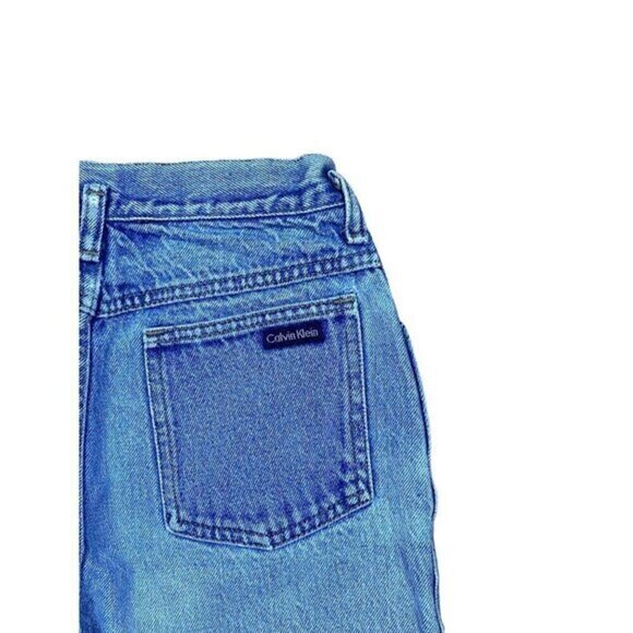 Vintage 90s Calvin Klein High Waisted Mom Jeans Size 7 - Picture 5 of 5